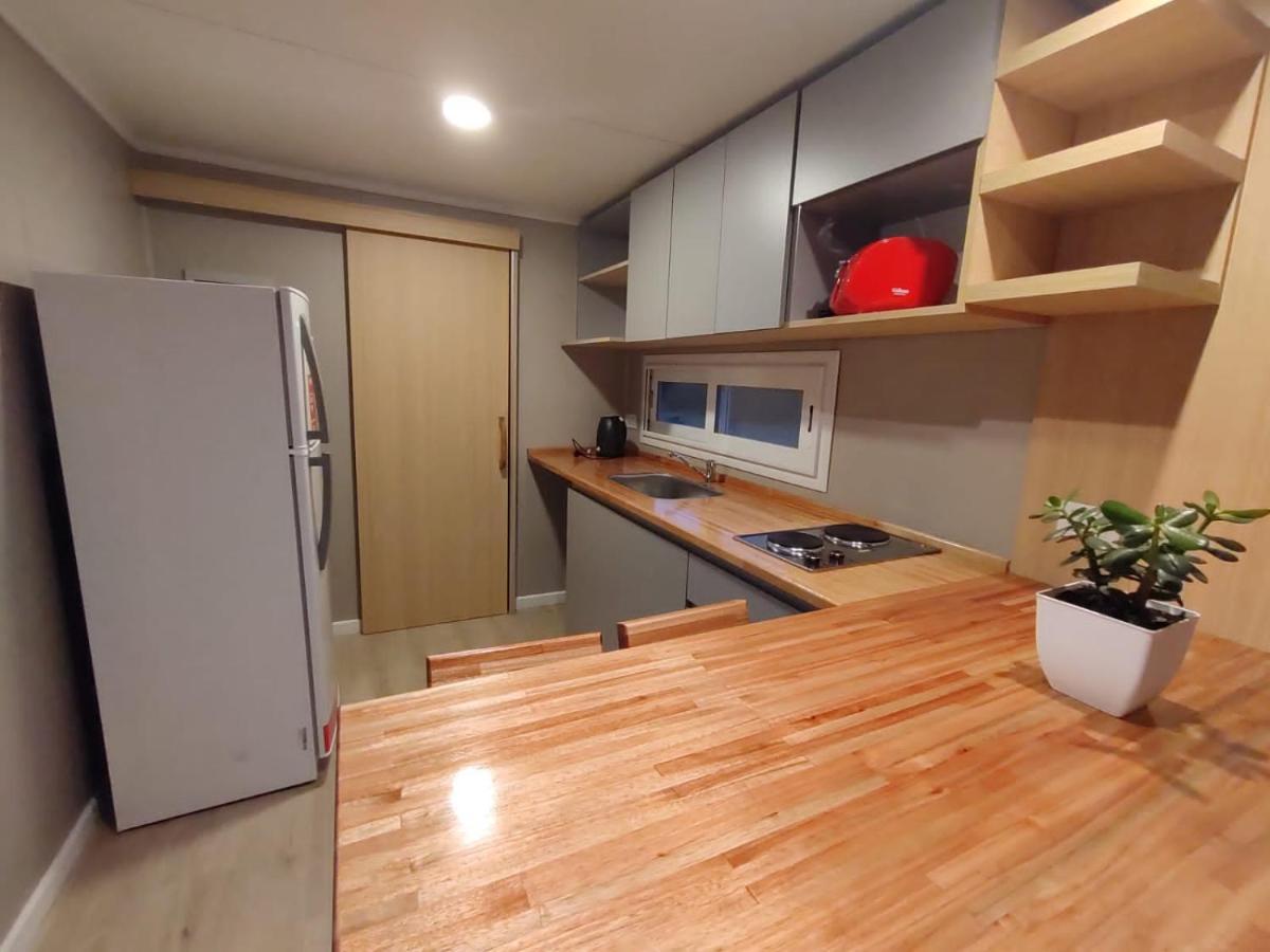 Casas Containers - Barrio Los Teros con pileta compartida - Santa Clara del Mar Exterior foto