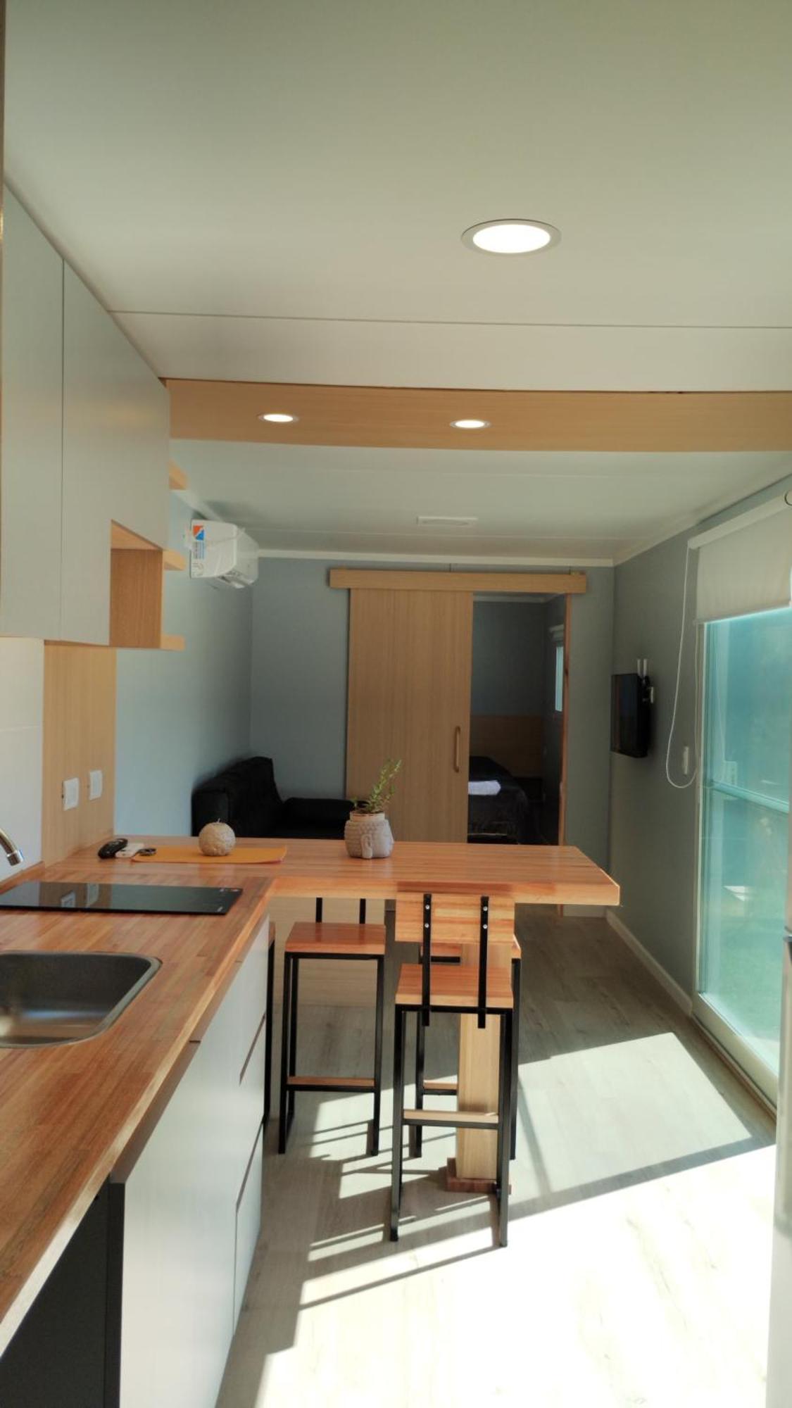 Casas Containers - Barrio Los Teros con pileta compartida - Santa Clara del Mar Exterior foto
